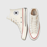 Converse Unisex Chuck 70 Hi Shoes in Parchment