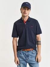 Gant Regular Contrast Pique Ss Rugg Navy