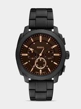 Fossil Machine Blk Ss