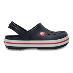 Crocs Kids Crocband Clog Shoes In Navy and Red