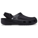 Crocs Mens Yukon Vista II Clog Shoes In Black