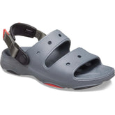 Crocs Boys Classic All Terrain Sandals In Grey