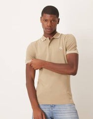 Calvin Klein 31560317 Tipping Polo Khaki