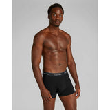 Calvin Klein Mens 3 Pack Trunks In Black