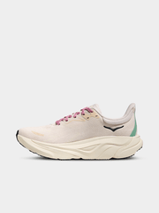 Hoka Womens Arahi 8 Cream/Alabaster Running Shoes