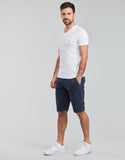 Guess Mens Vn Short Sleeves Core T-Shirt In White