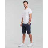 Guess Mens Vn Short Sleeves Core T-Shirt In White