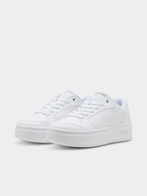 Puma Unisex Kids Rebound Femme Shoes In White
