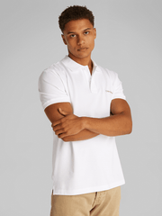 Calvin Klein Jeans Monologo Polo White