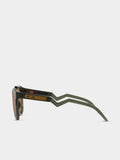 Oakley Unisex Sunglasses In Olive Ink