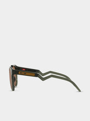Oakley Unisex Sunglasses In Olive Ink