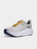 Hoka Mens Arahi 8 Grey Wide Running Shoes