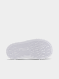 Puma Girls Carina 3.0 Ps Shoes In White & Pink