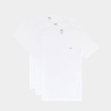Diesel M Umtee Jaket Threepack T-Shirt Assorted White