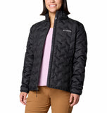 Columbia Womens Delta Ridge Down Jacket In Black