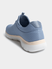 Skechers Womens Blue Multi Summits Shoes