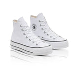 Converse Womens White Lift Hi Canvas Sneakers