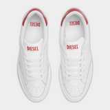 Diesel Mens S-Dakota Low Sneakers In White