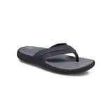 Crocs Mens Yukon Vista II LR Flip Sandals In Black