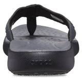 Crocs Mens Black Yukon Vista Ii Lr Flip Sandals