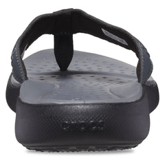 Crocs Mens Black Yukon Vista Ii Lr Flip Sandals
