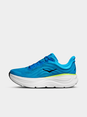 Hoka Mens Bondi 9 Blue/White Running Shoes