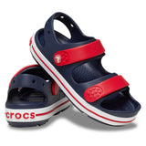Crocs Unisex Crocband Cruiser Shoes In Navy & Red