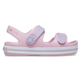 Crocs Girls Crocband Cruiser Sandals In Pink & Purple