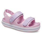 Crocs Girls Crocband Cruiser Sandals In Pink & Purple