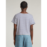 G-Star Raw Striped Knot R T Wmn Lt Chalk/M