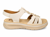 Pierre Cardin Ladies Andaz 2 Sandals In White