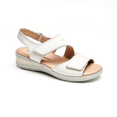 Hush Puppies Ladies Giovanna Nappa Shoes In White