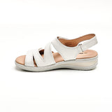 Hush Puppies Ladies Giovanna Nappa Shoes In White