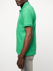 Polo Mens Green Essential Pique Ss Golfer