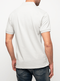 Polo Mens Essential Pique Ss Golfer Light Grey
