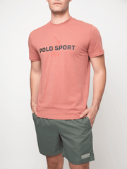 Polo Mens Sport Ss Graphic Tee Pink