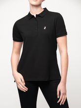 Polo Womens Black Margot Short Sleeve Golfer