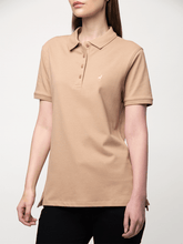 Polo Womens Taupe Margot Short Sleeve Golfer