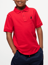 Polo Boys Austin Golfer In Red