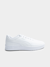 Puma Mens Court Classic Clean Shoes In White
