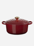 Le Creuset Signature Round Cocotte In Rhone