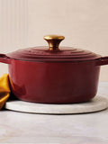 Le Creuset Signature Round Cocotte In Rhone