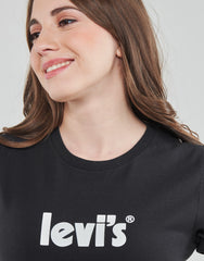 Levis Womens The PerfectS Seasonal Poster Logo T-shirt In Black