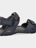 Hi-Tec Mens Ula Sandals Navy & Orange