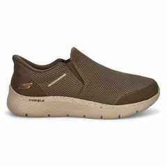 Skechers Mens Go Walk Flex Shoes In Khaki