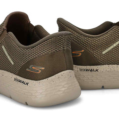 Skechers Mens Go Walk Flex Shoes In Khaki