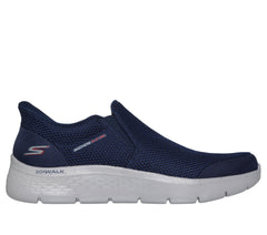 Skechers Mens Go Walk Flex Shoes In Navy