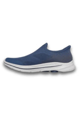 Skechers Mens Go Walk 8 Slip-On Shoes In Navy