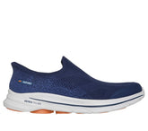 Skechers Mens Navy Go Walk 8 Slip-On Shoes