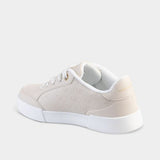 Sissy Boy Ladies Embossed Sb Sneaker In Stone